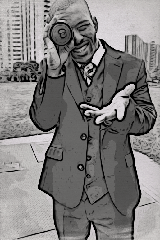 I SEE YOU in Black and White RawMultimedia Photography