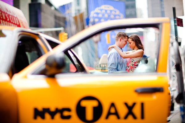 NYC engagement shoot