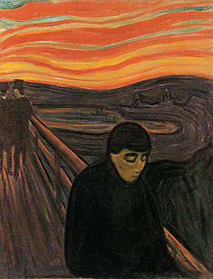 Despair - Edvard Munch Gallery - Anxiety Pain