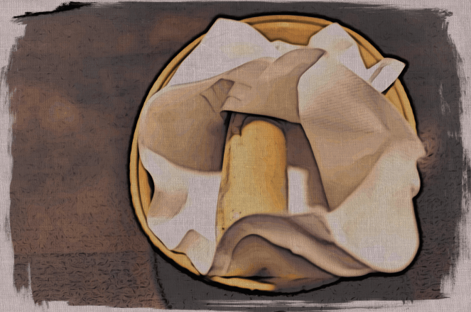 Wrapped In a Blanket - Life Food Photography RawMultimedia Art