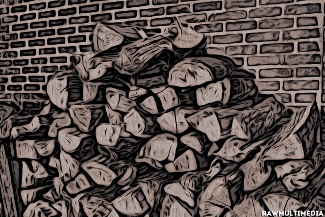 Lumber Jacks of Facts - Black and White Photography RawMultimedia Art New York City - cc