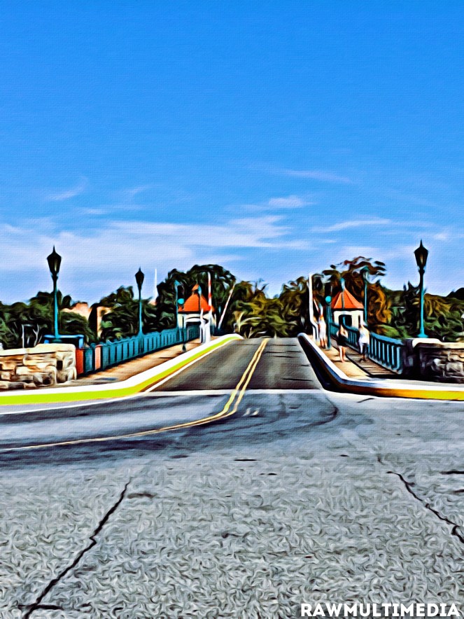 Beautiful Sky on a Bridge - RawMultimedia Art Fantasy Photography Gallery