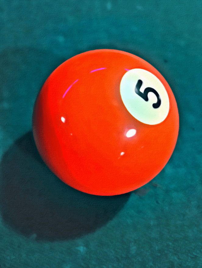Billiard Ball - RawMultimedia Art Fantasy Photography Gallery