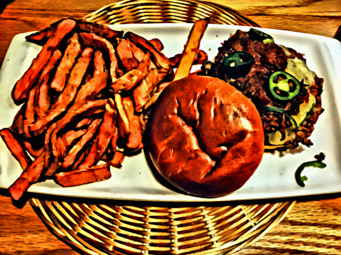 Burger and Fries - RawMultimedia Art Fantasy Photography Gallery