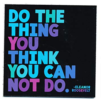 one thing we must do